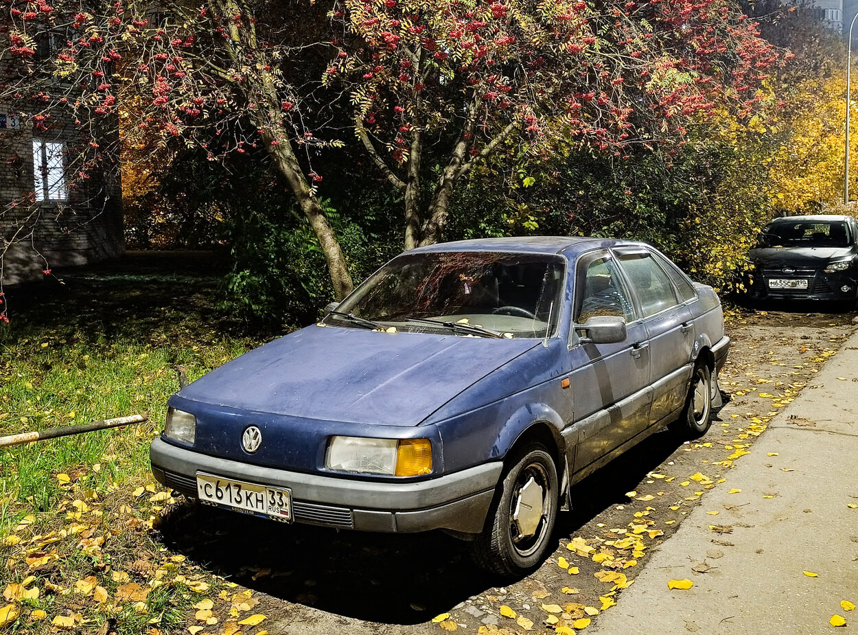 Владимирская область, № С 613 КН 33 — Volkswagen Passat (B3) '88-93