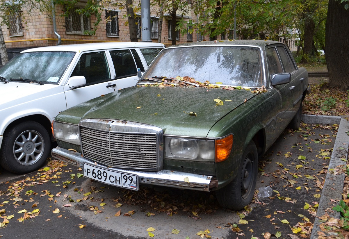 Москва, № Р 689 СН 99 — Mercedes-Benz (W116) '72-80