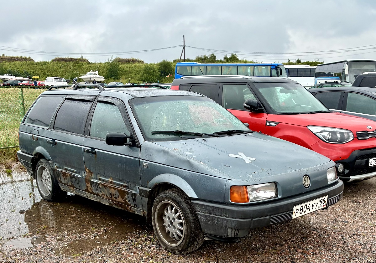 Санкт-Петербург, № Р 804 УУ 98 — Volkswagen Passat Variant (B3) '88-93