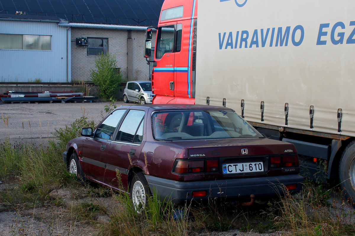Литва, № CTJ 610 — Honda Accord (3G) '85-89