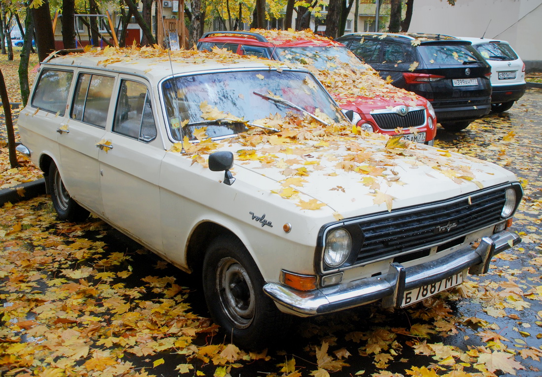 Москва, № Б 7887 МТ — ГАЗ-24-02 Волга '72-87