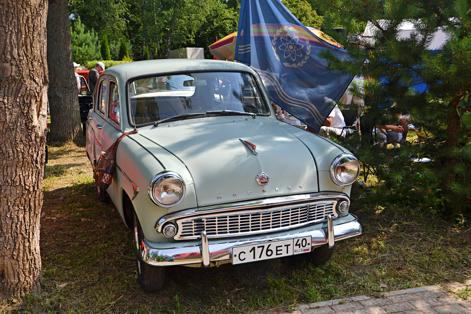 Калужская область, № С 176 ЕТ 40 — Москвич-407 '58-63; Калужская область — Автомобильный фестиваль "Парковый"