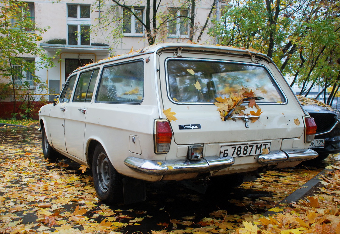 Москва, № Б 7887 МТ — ГАЗ-24-02 Волга '72-87