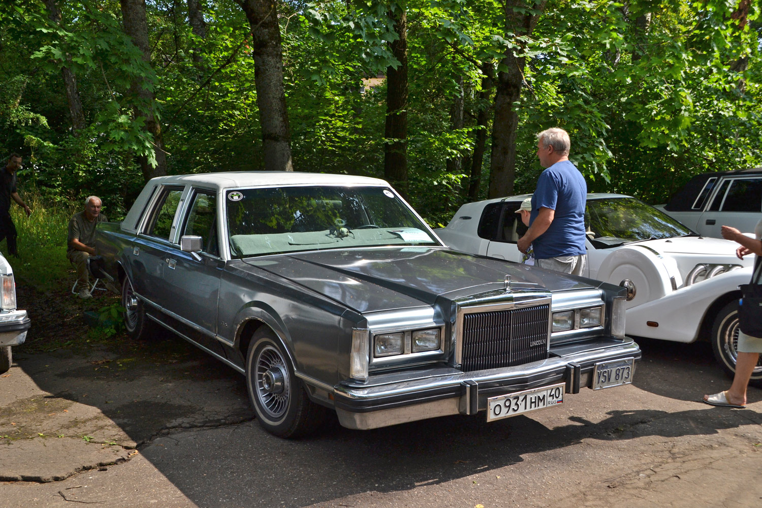 Калужская область, № О 931 НМ 40 — Lincoln Town Car (1G) '81-89; Калужская область — Автомобильный фестиваль "Парковый"