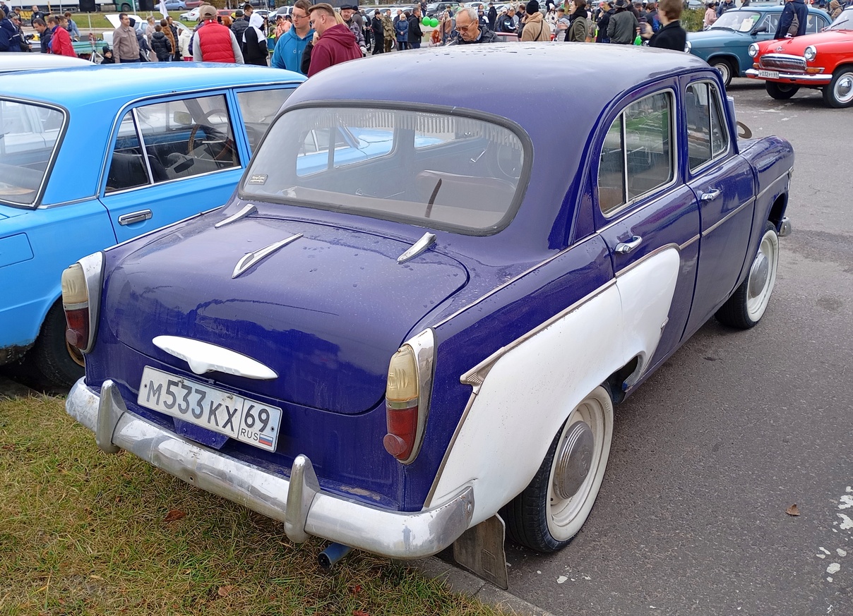 Тверская область, № М 533 КХ 69 — Москвич-407 '58-63; Тверская область — Закрытие сезона 2025 Тверского ретро-клуба