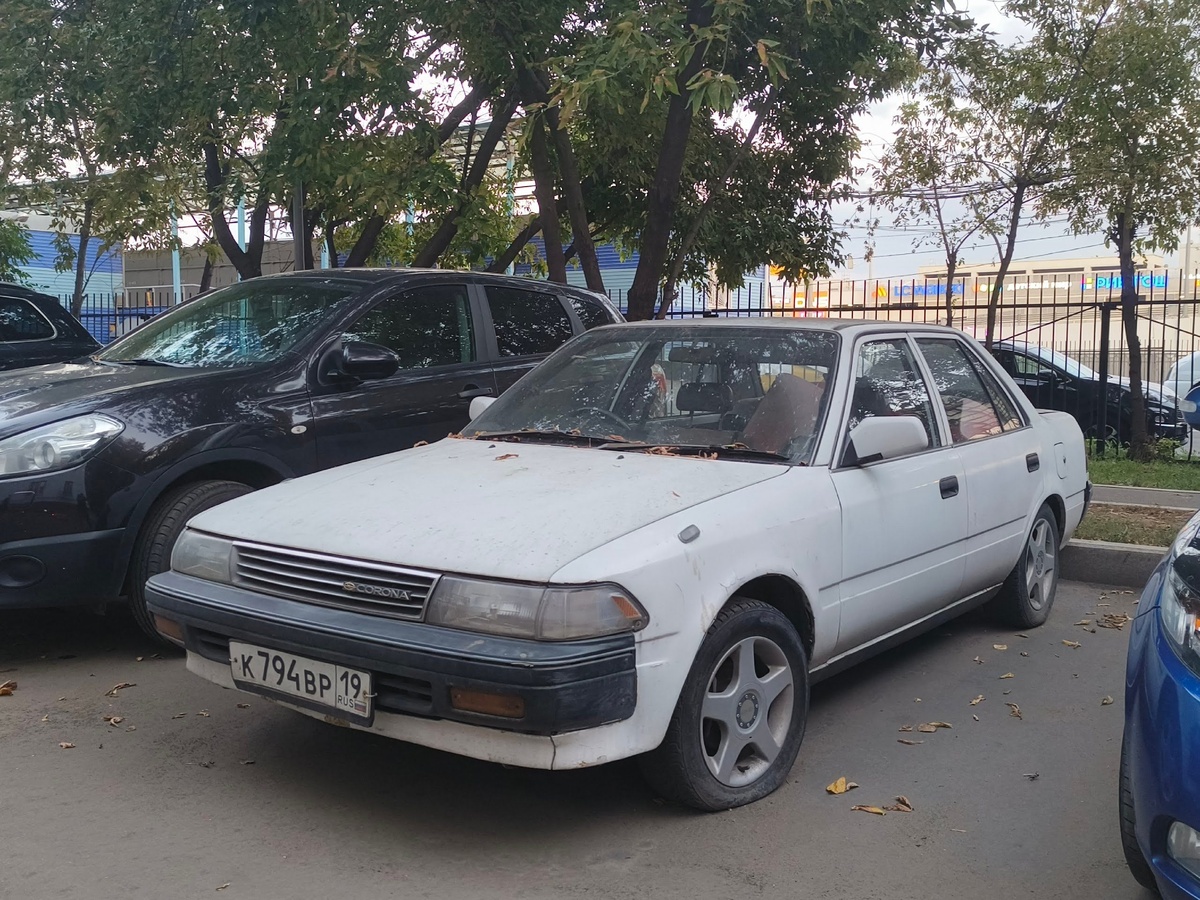 Хакасия, № К 794 ВР 19 — Toyota Corona (T170) '87-93
