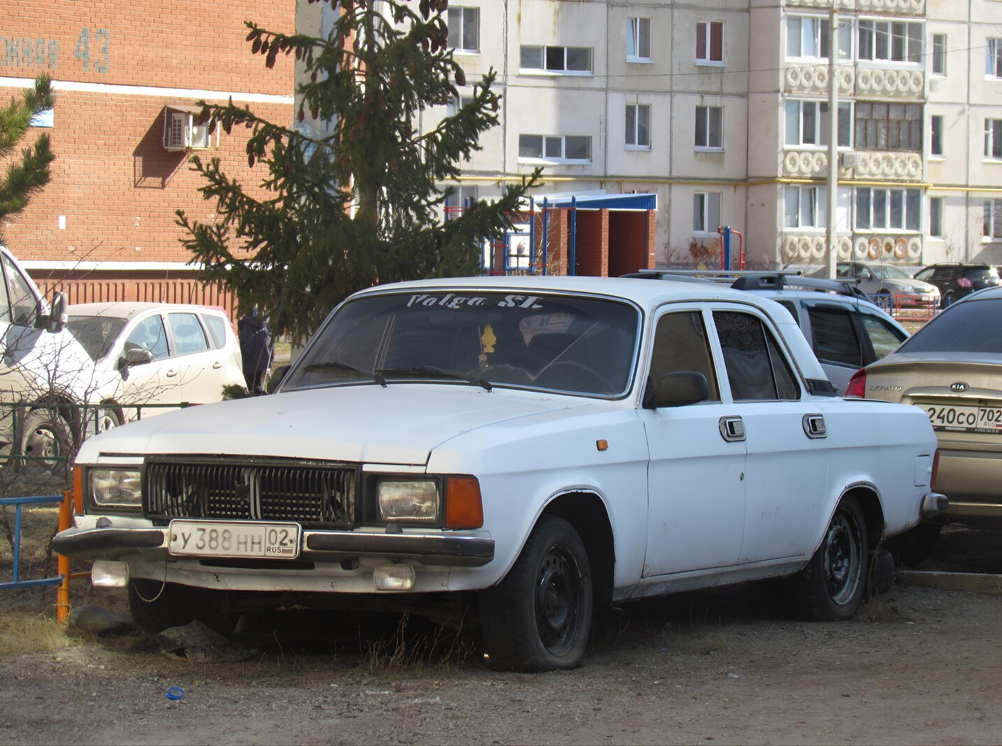 Башкортостан, № У 388 НН 02 — ГАЗ-3102 Волга '81-08