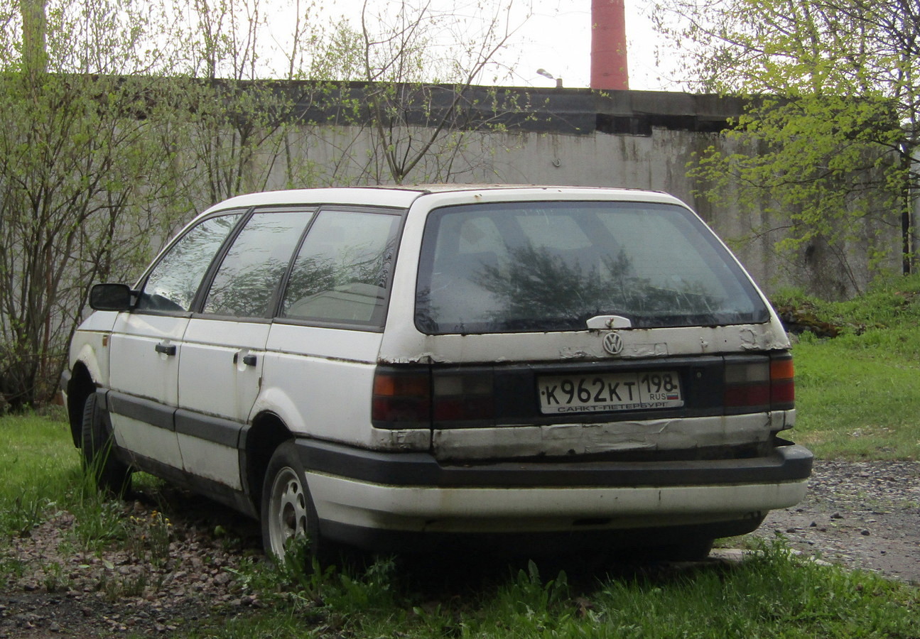 Санкт-Петербург, № К 962 КТ 198 — Volkswagen Passat Variant (B3) '88-93