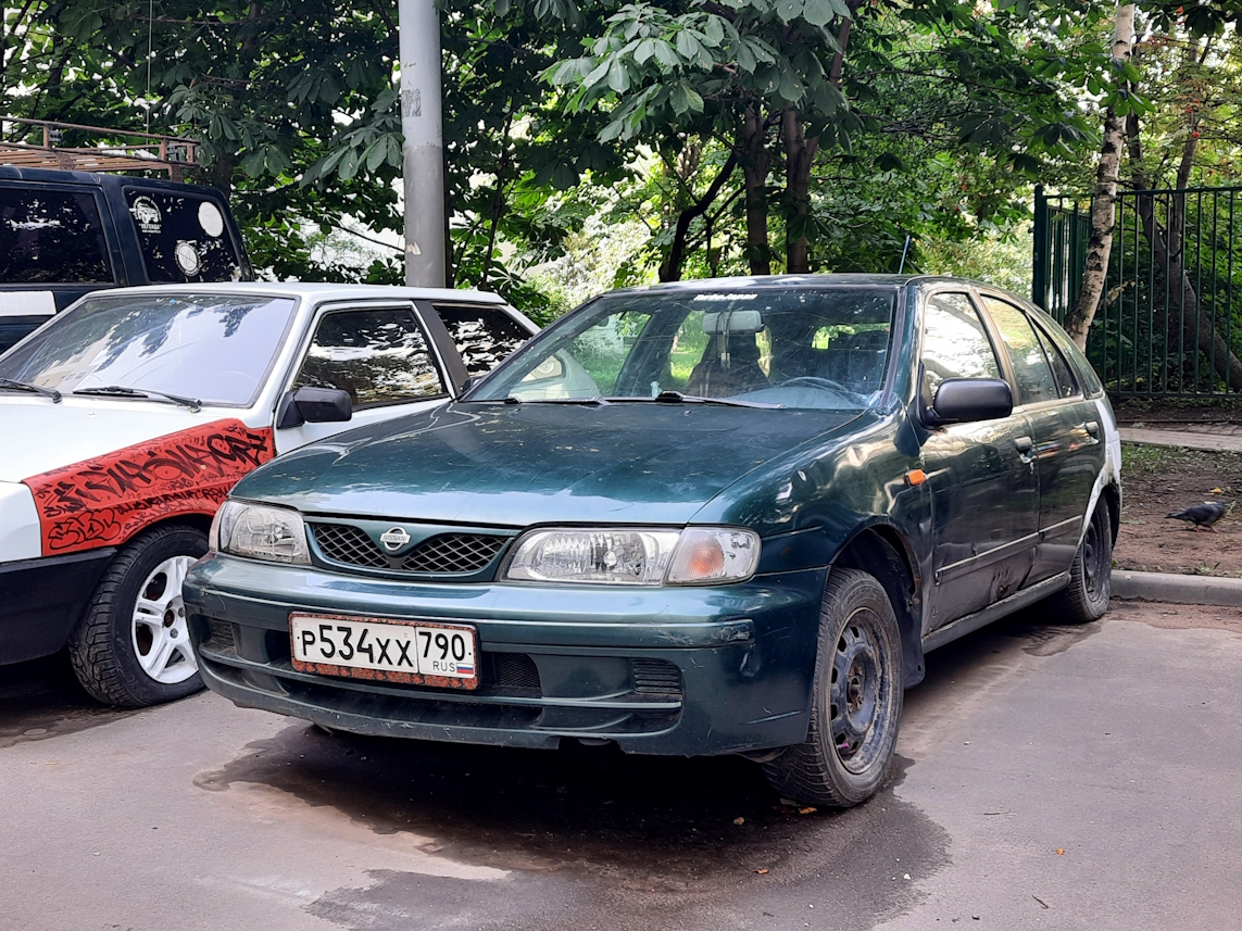 Московская область, № Р 534 ХХ 790 — Nissan Almera (N15) '95-00