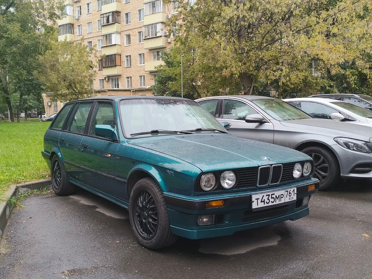 Москва, № Т 435 МР 761 — BMW 3 Series Touring (E30) '88-94