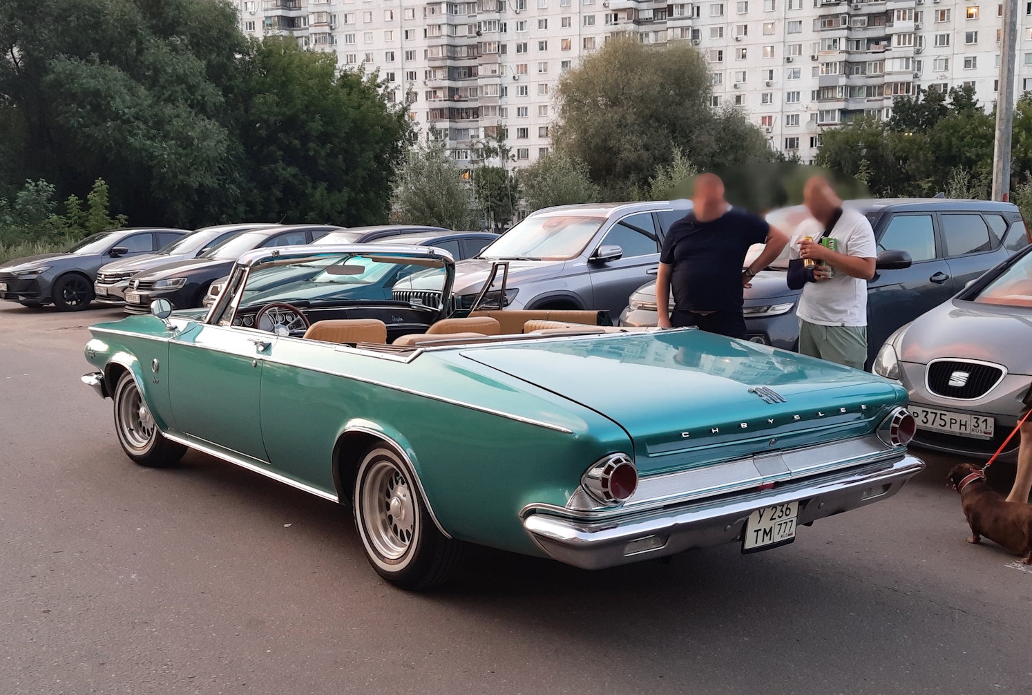 Москва, № У 236 ТМ 777 — Chrysler 300C '57