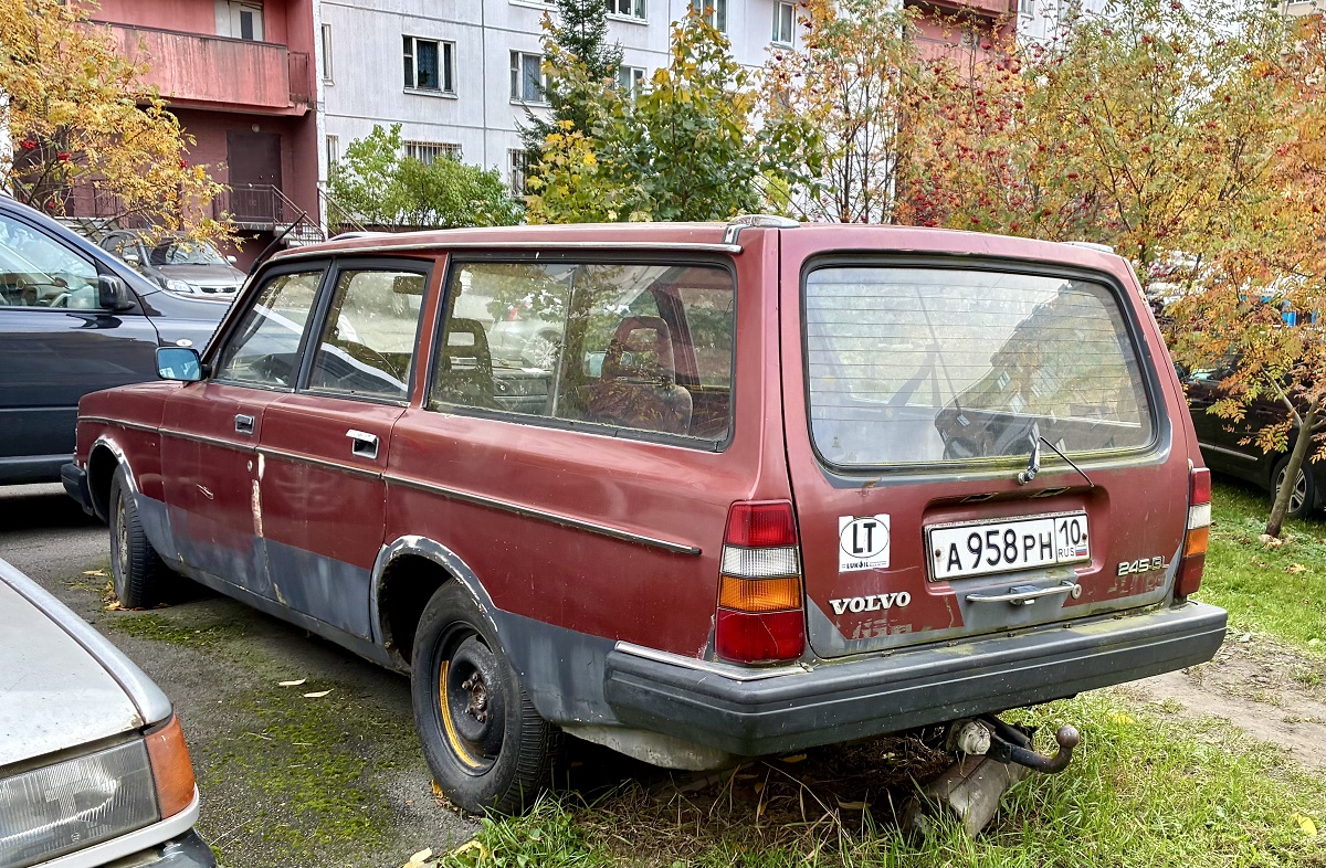 Карелия, № А 958 РН 10 — Volvo 245 '75-93