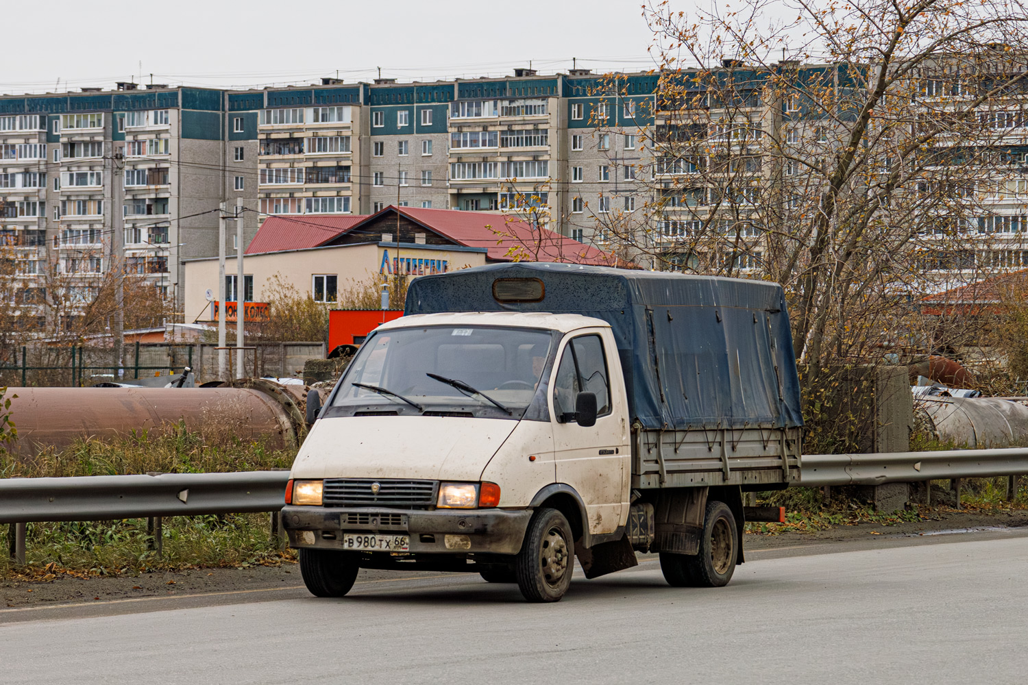 Свердловская область, № В 980 ТХ 66 — ГАЗ-3302 ГАЗель '94-03