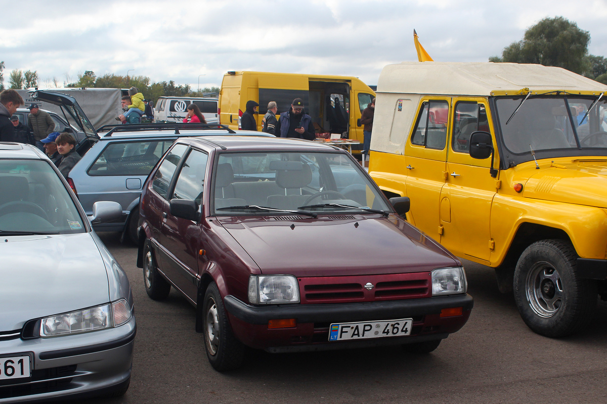 Литва, № FAP 464 — Nissan Micra (K10) '82-92; Литва — Retro mugė 2025 ruduo