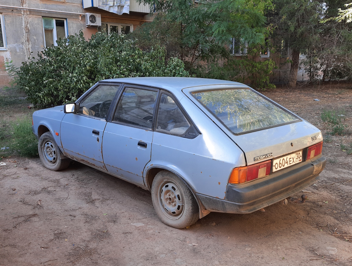 Астраханская область, № О 604 ЕХ 30 — Москвич-21412 '86-94