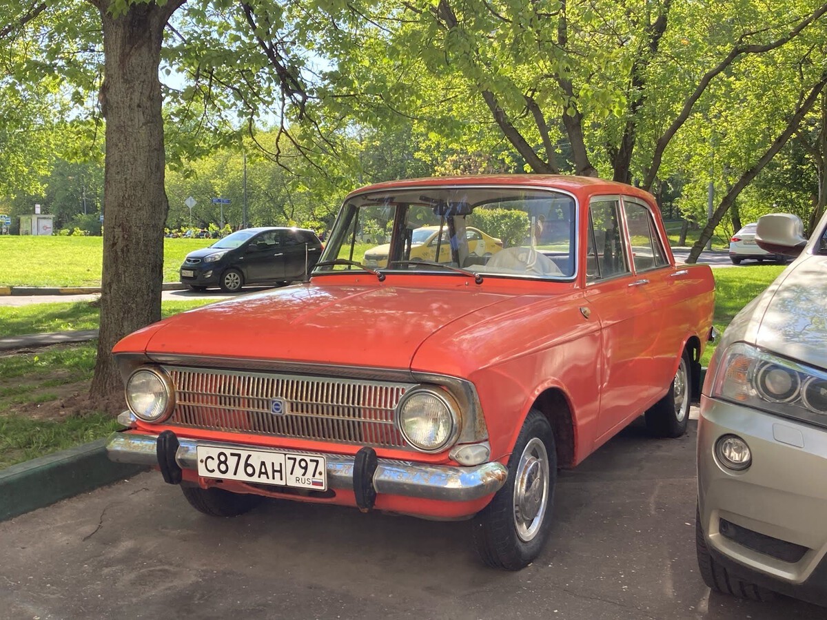 Москва, № С 876 АН 797 — Москвич-412ИЭ (Иж) '70-82