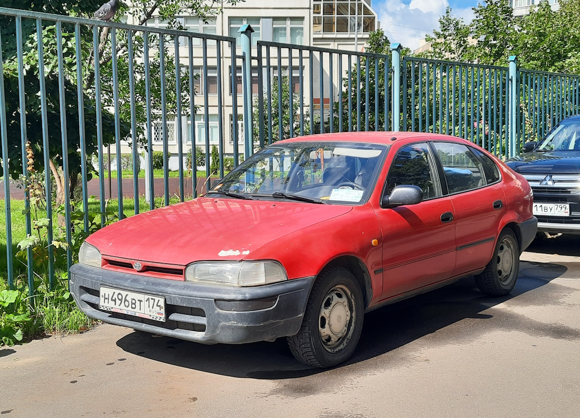 Челябинская область, № Н 496 ВТ 174 — Toyota Corolla (E100) '91-02