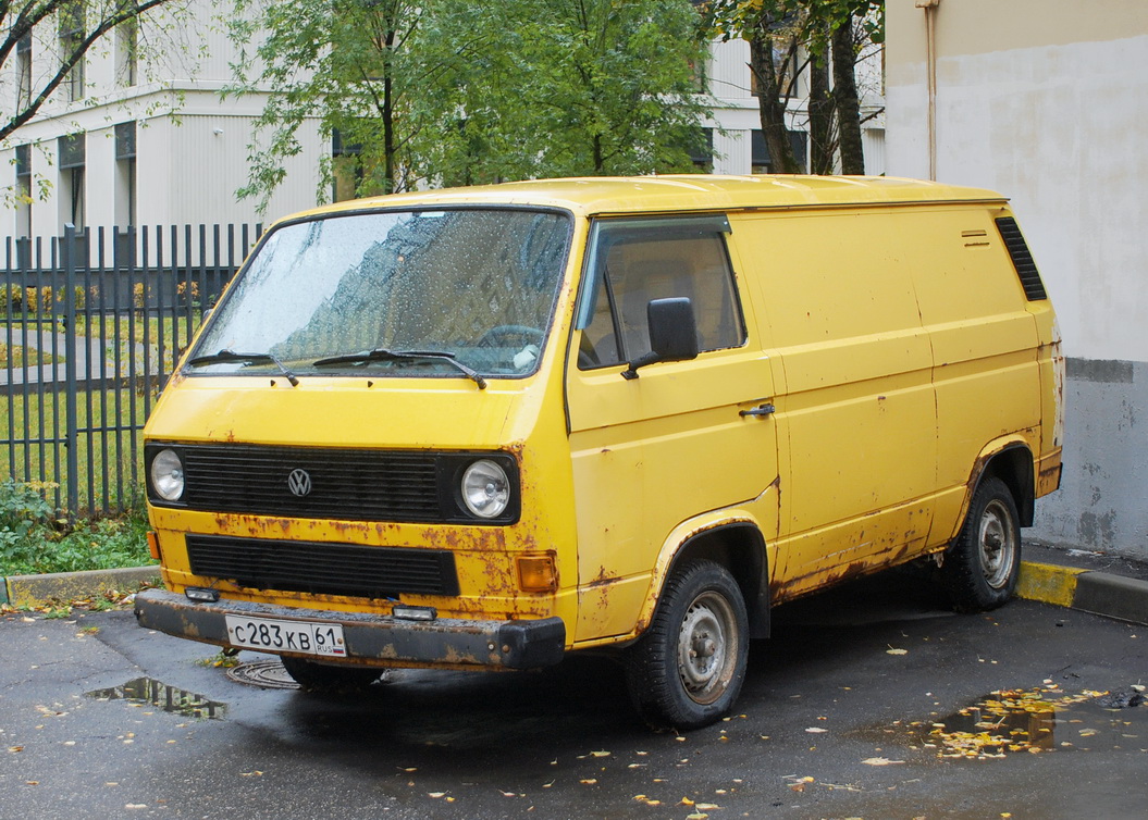 Ростовская область, № С 283 КВ 61 — Volkswagen (T3) Kastenwagen '79-92