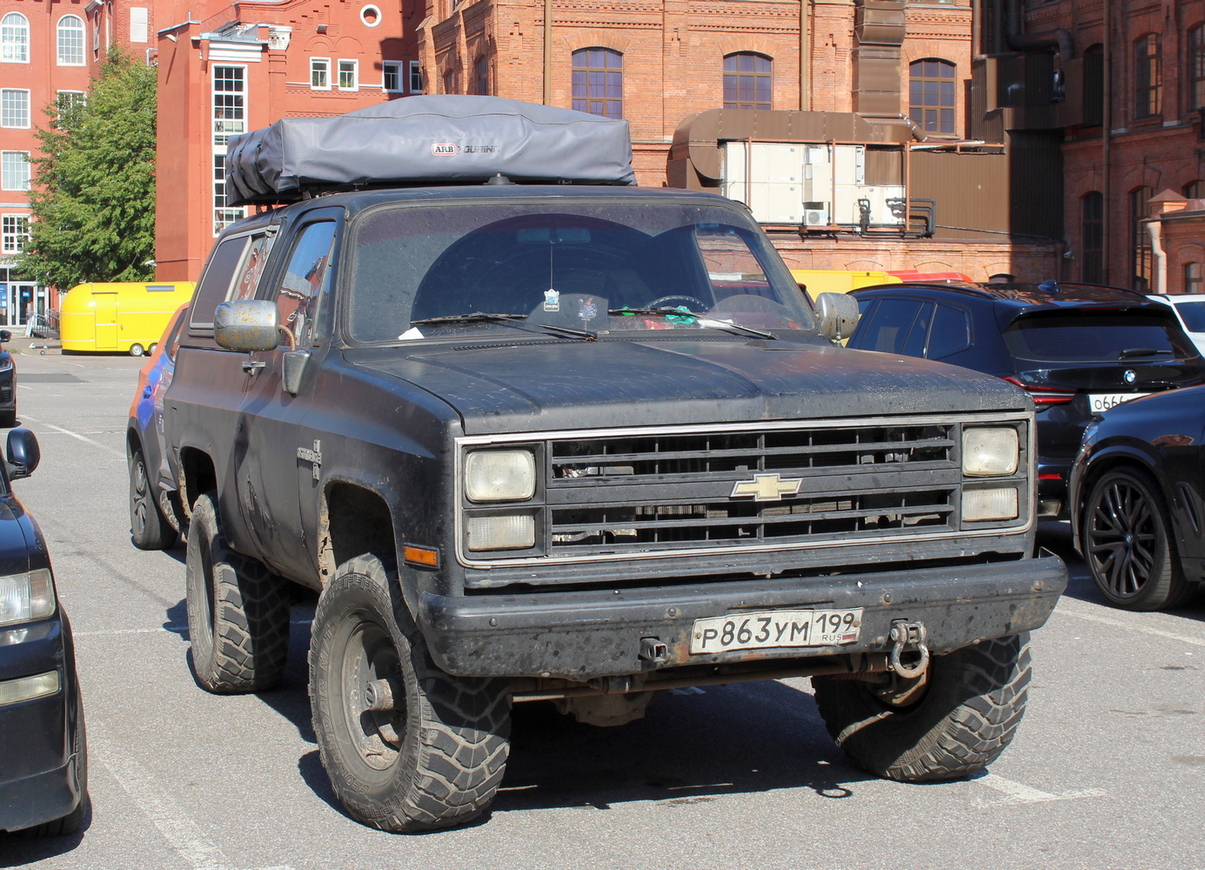 Москва, № Р 863 УМ 199 — Chevrolet Blazer K5 (2G) '73-91
