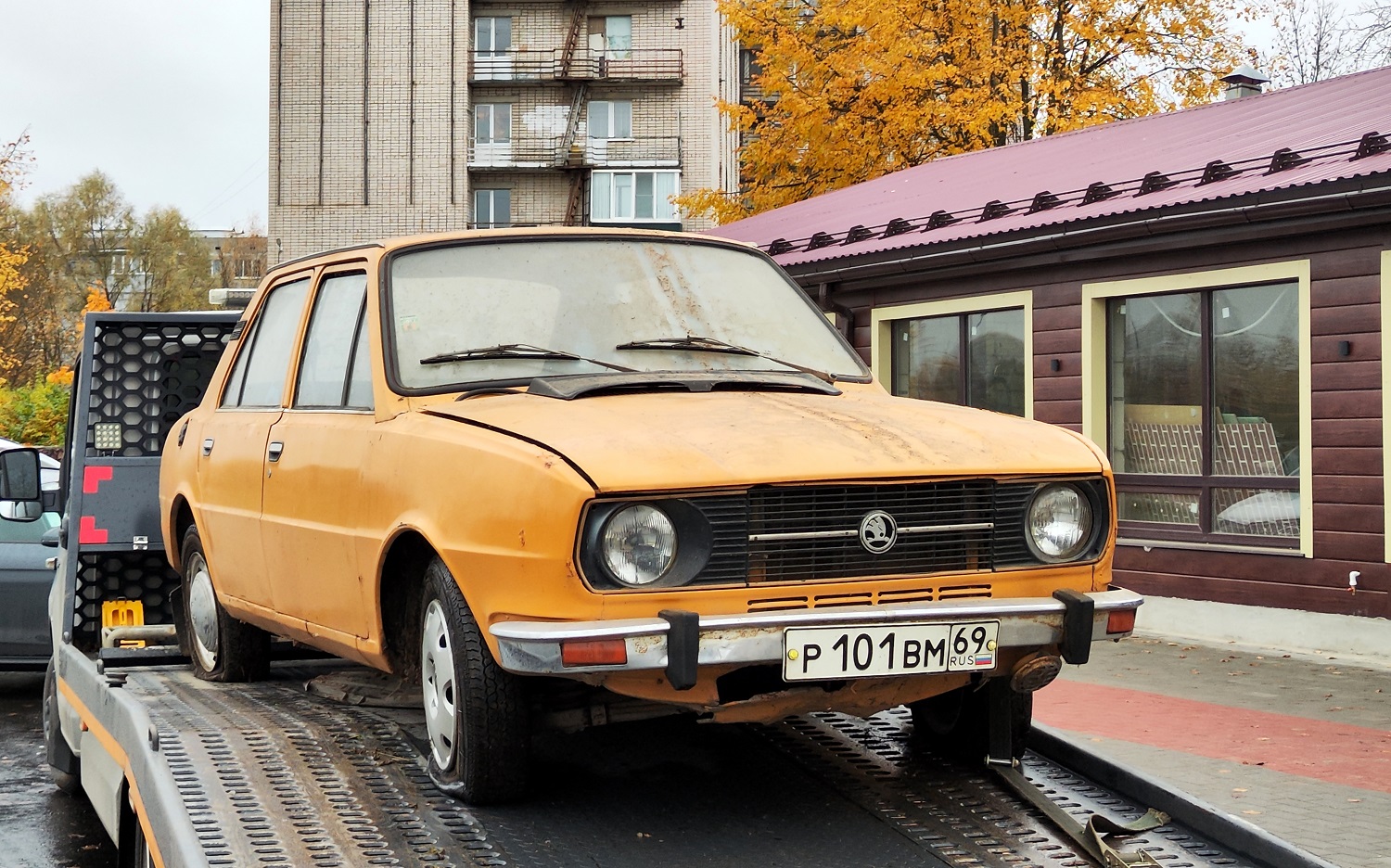 Тверская область, № Р 101 ВМ 69 — Škoda 105/120/125 '76-90