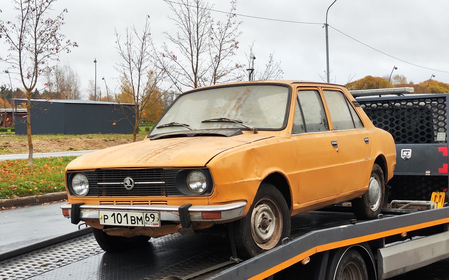 Тверская область, № Р 101 ВМ 69 — Škoda 105/120/125 '76-90