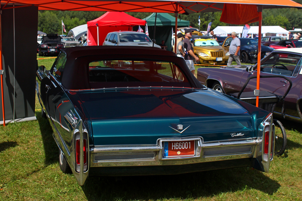 Литва, № H66001 — Cadillac DeVille (3G) '65-70; Литва — American Spirit 2025