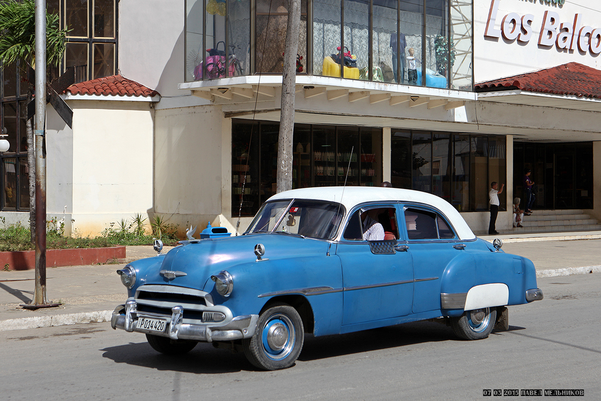 Куба, № P 014 420 — Chevrolet Bel Air (1G) '50-54