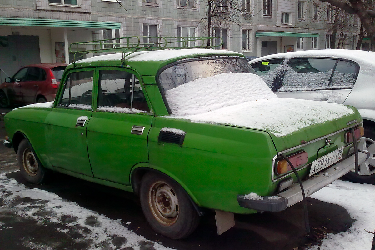 Москва, № Х 391 ХУ 199 — Москвич-2140 '76-88
