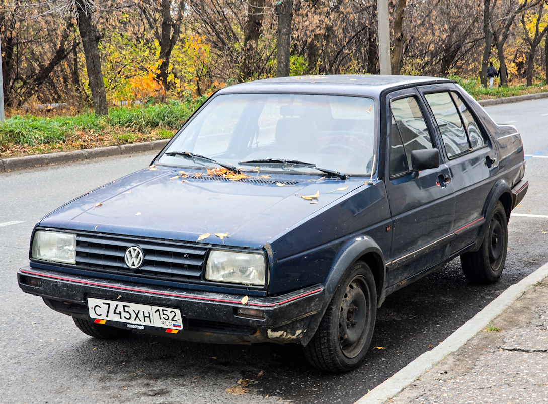 Татарстан, № С 745 ХН 152 — Volkswagen Jetta Mk2 (Typ 16) '84-92