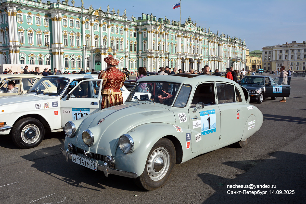 Тульская область, № М 114 ТМ 71 — Tatra 87 '36-50; Санкт-Петербург — Ралли "Петербург. LADA Классик Тур" 2025