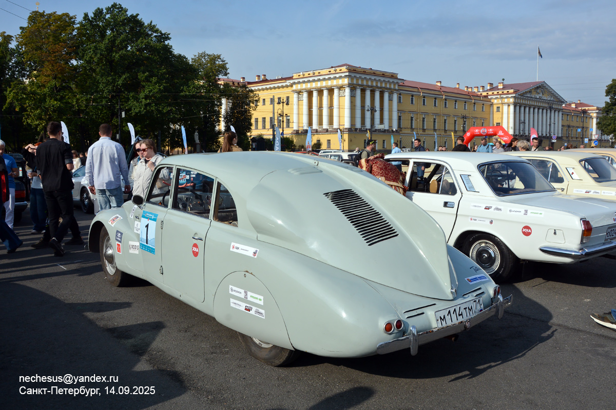 Тульская область, № М 114 ТМ 71 — Tatra 87 '36-50; Санкт-Петербург — Ралли "Петербург. LADA Классик Тур" 2025