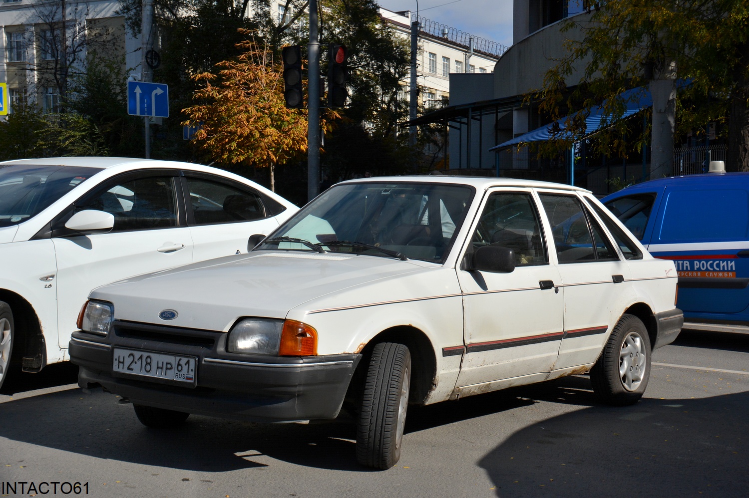 Ростовская область, № Н 218 НР 61 — Ford Escort MkIV '86-92