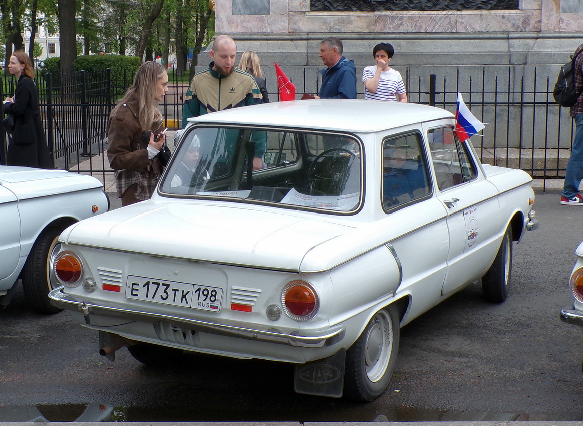 Санкт-Петербург, № Е 173 ТК 198 — ЗАЗ-968Б2/968АБ2 Запорожец '71-79; Санкт-Петербург — Международный транспортный фестиваль "ТранспортФест 2025"