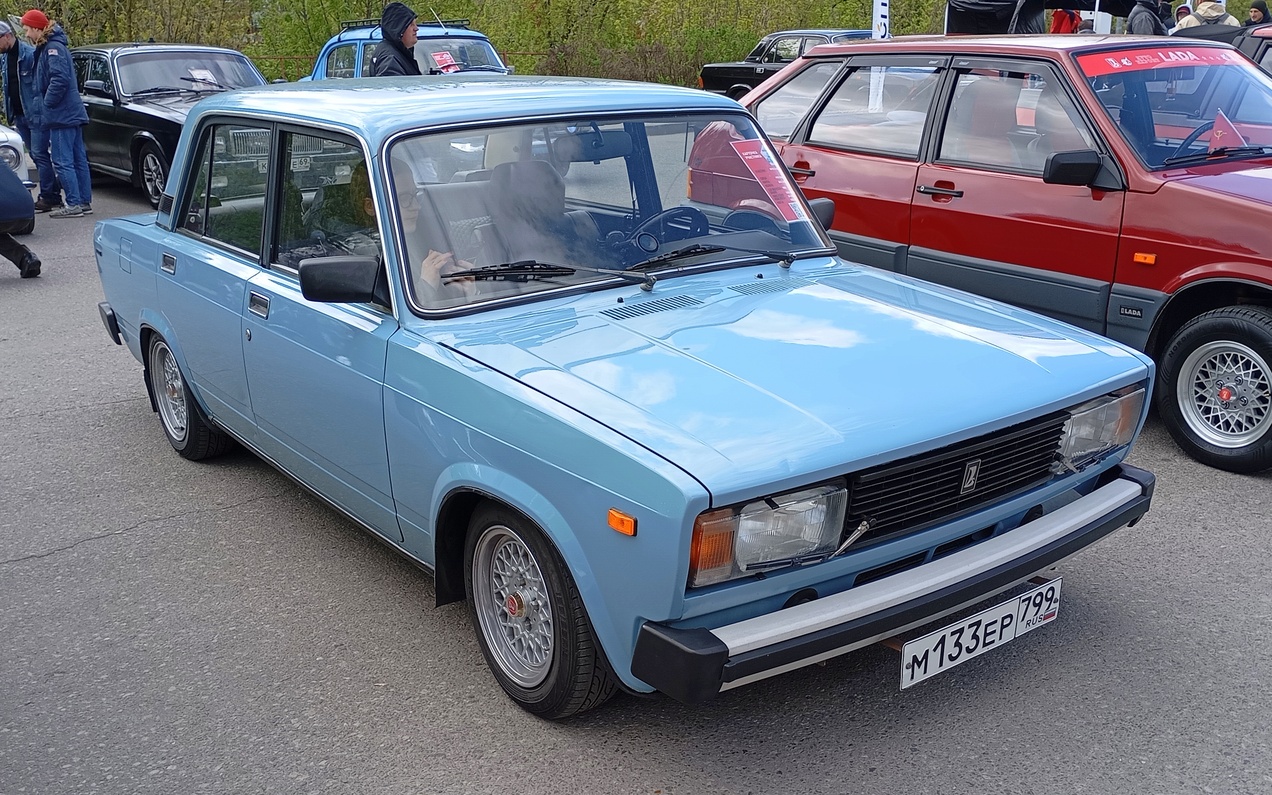 Москва, № М 133 ЕР 799 — ВАЗ-2105 Жигули '80-91; Тверская область — Открытие сезона 2025 Ретро-клуба Калинин
