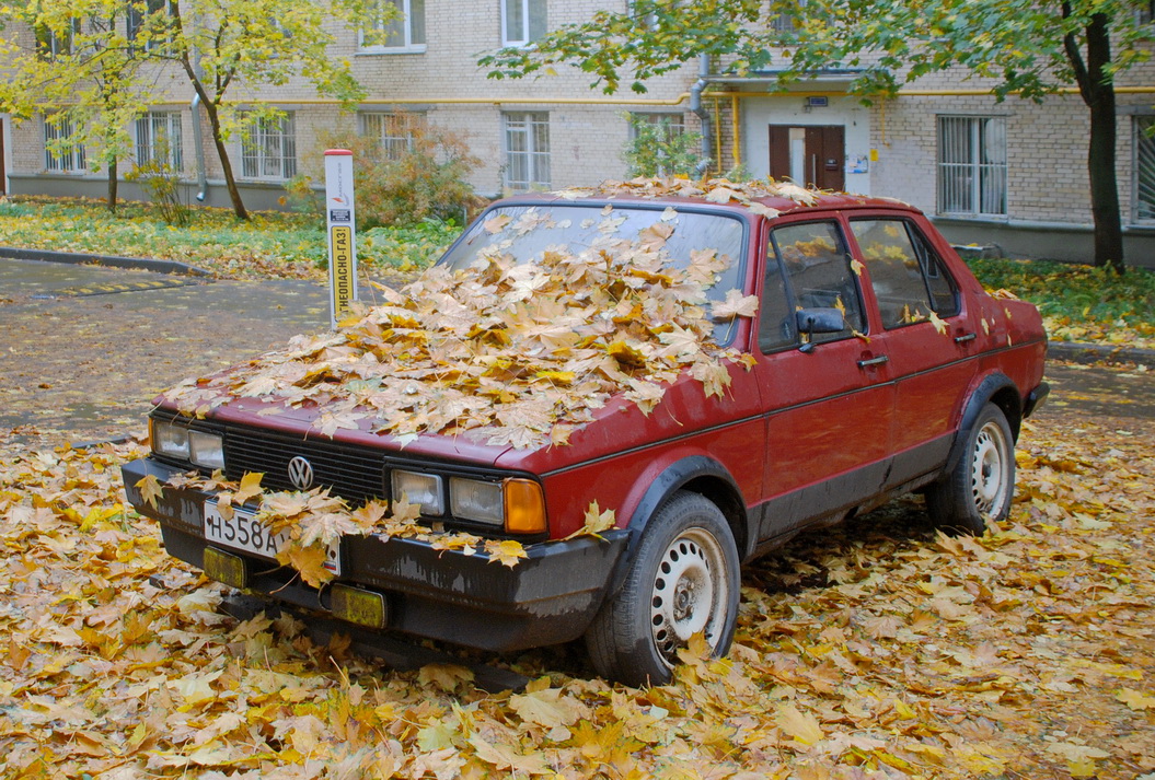 Москва, № Н 558 АУ 797 — Volkswagen Jetta Mk1 (Typ 16) '79-84