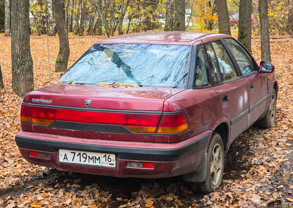 Татарстан, № А 719 ММ 16 — Daewoo Espero '90-99