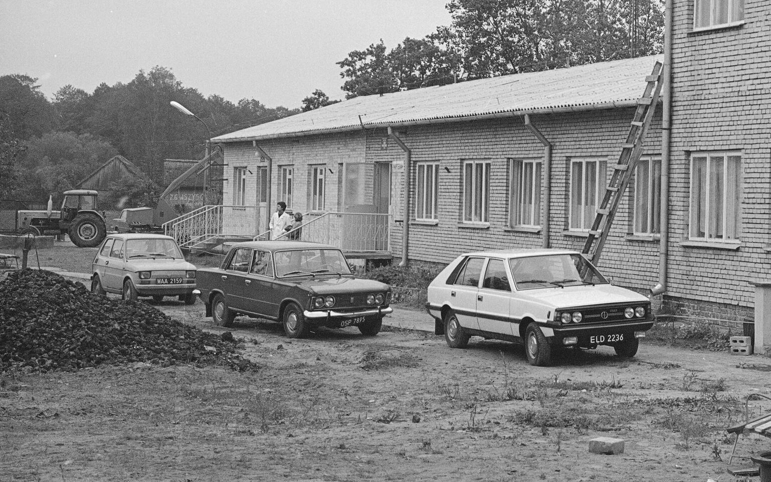 Польша, № WAA 2159 — Polski FIAT 126p '73-00; Польша, № OSP 7895 — Polski FIAT 125p (FSO 125p) '67-91; Польша, № ELD 2236 — Polonez '78-02; Польша — Старые фотографии