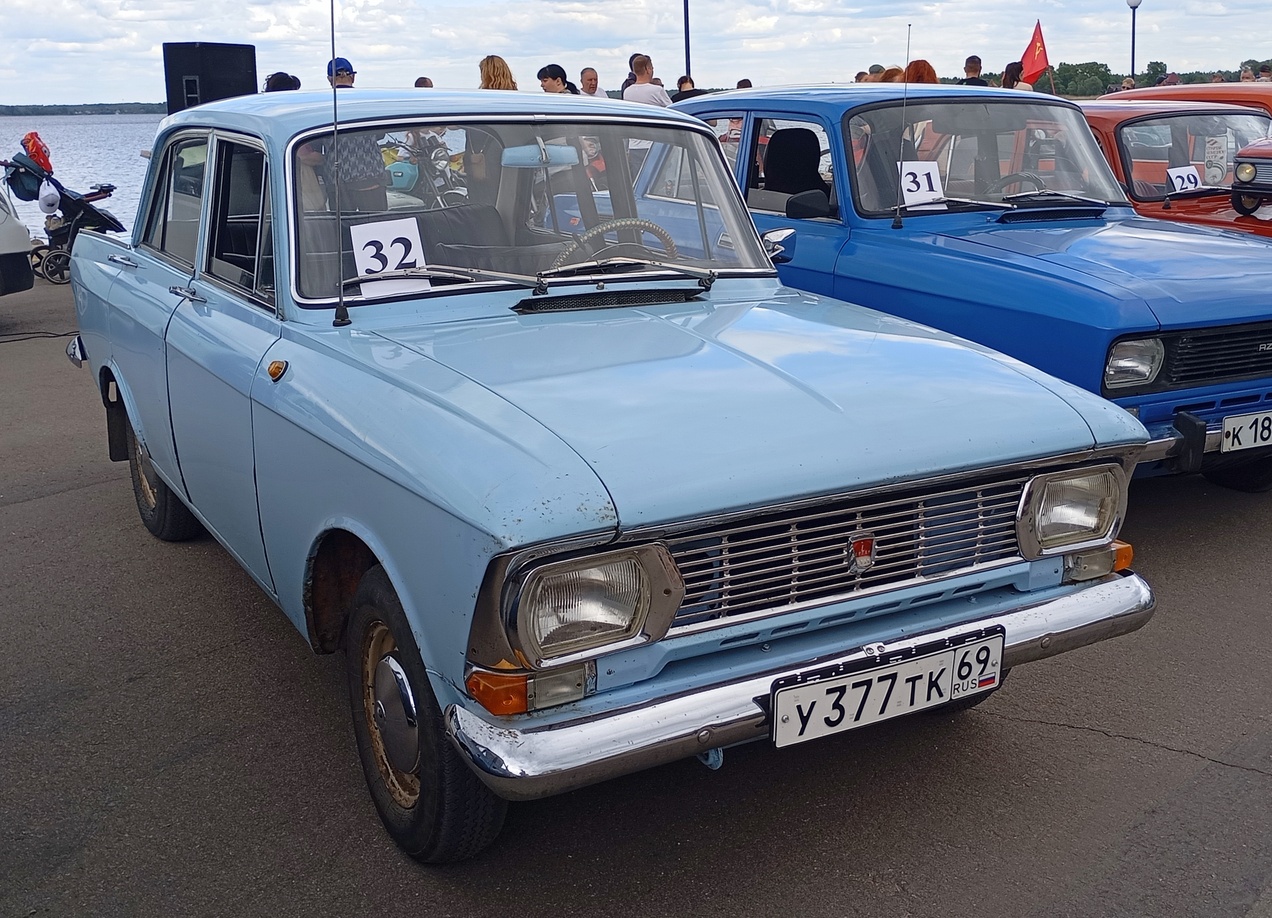 Тверская область, № У 377 ТК 69 — Москвич-408ИЭ '69-75; Тверская область — День города Осташков 2025