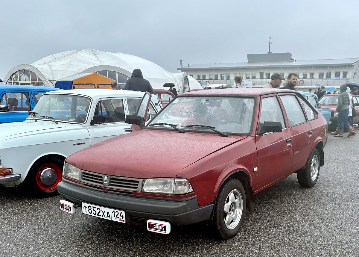 Красноярский край, № Т 852 ХА 124 — Москвич-214145 Святогор '98-99; Санкт-Петербург — Ежегодный праздник "День Москвича"