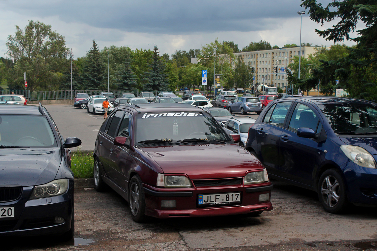 Литва, № JLF 817 — Opel Kadett (E) '84-95