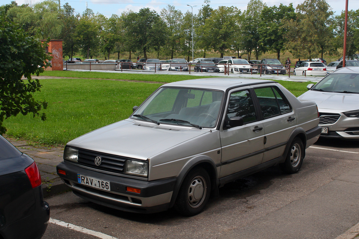 Литва, № RAV 166 — Volkswagen Jetta Mk2 (Typ 16) '84-92