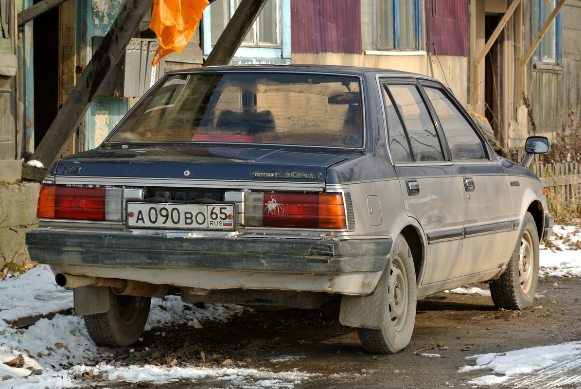 Сахалинская область, № А 090 ВО 65 — Nissan Laurel Spirit (B11) '82-86