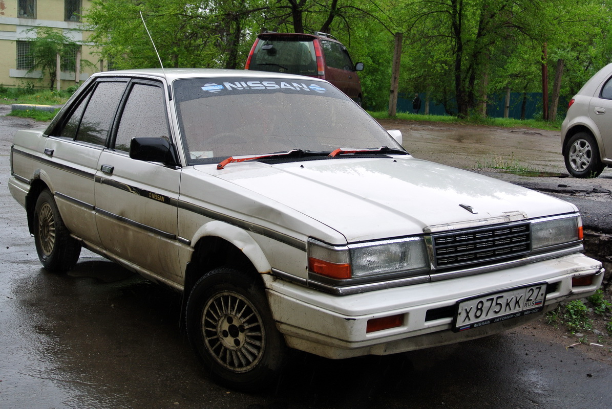 Хабаровский край, № Х 875 КК 65 — Nissan Laurel Spirit (B12) '86-90; Сахалинская область — Вне региона