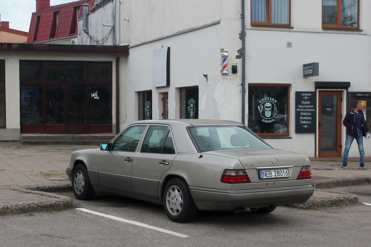 Польша, № NEB 28016 — Mercedes-Benz (W124) '84-96