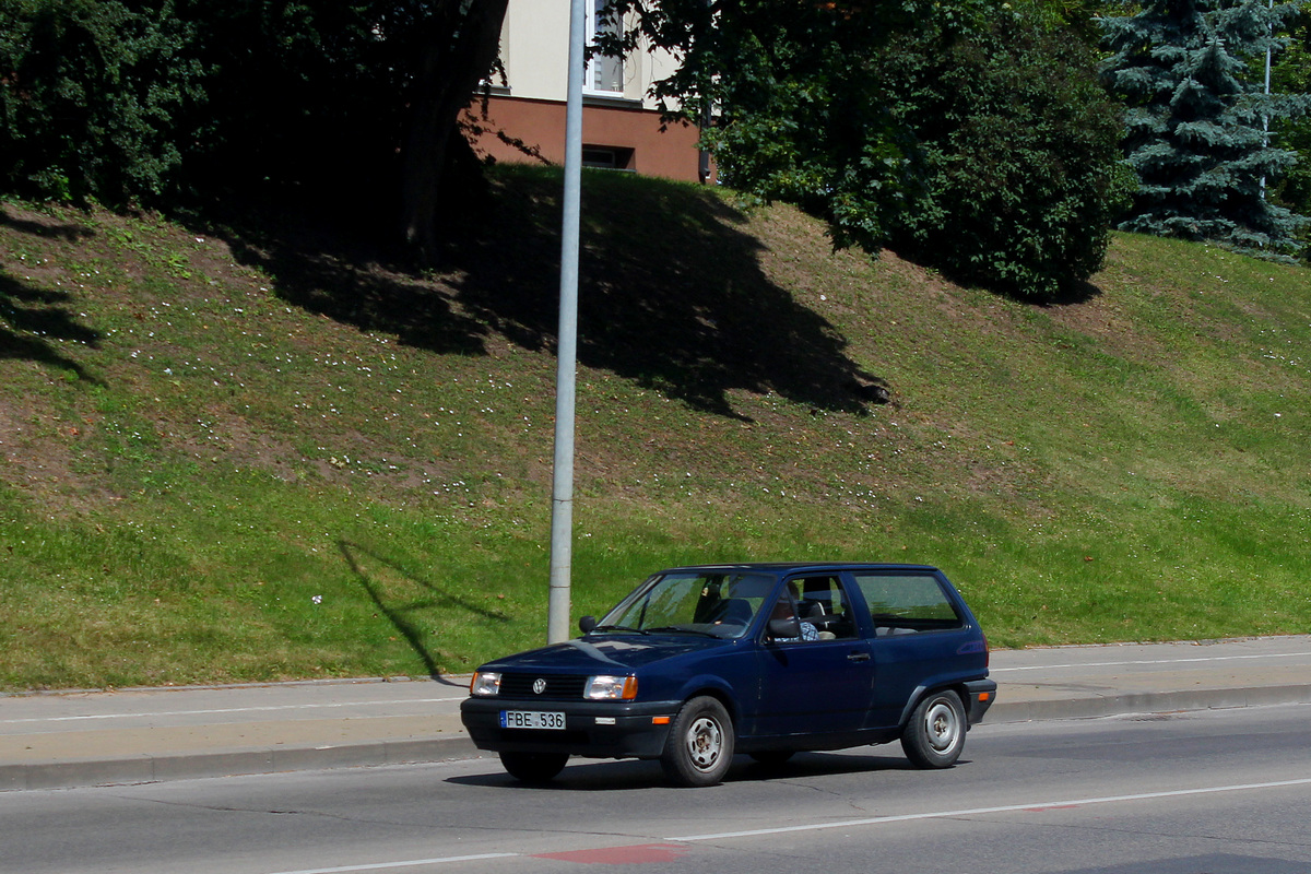 Литва, № FBE 536 — Volkswagen Polo 2 (Typ 86C) '81-94