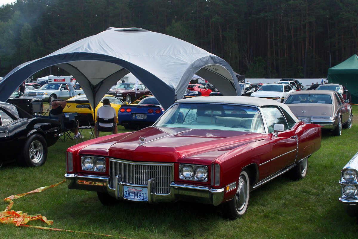 Литва, № ZV 11911 — Cadillac Eldorado (9G) '71-78; Литва — American Spirit 2025