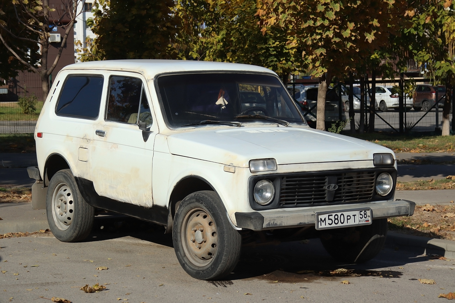 Пензенская область, № М 580 РТ 58 — ВАЗ-2121 Нива '77-94