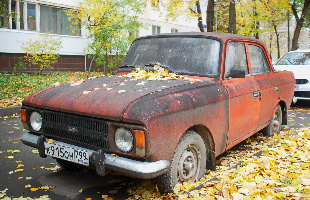 Москва, № К 915 ОН 799 — Москвич-412ИЭ-028 (Иж) '82-01