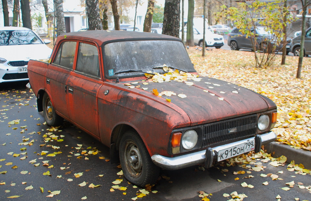 Москва, № К 915 ОН 799 — Москвич-412ИЭ-028 (Иж) '82-01