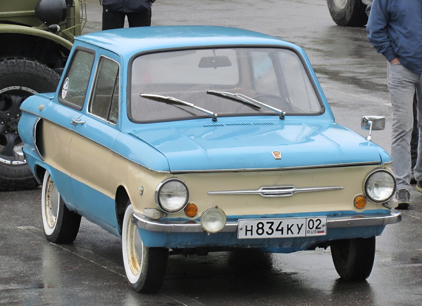 Башкортостан, № Н 834 КУ 02 — ЗАЗ-968/968А Запорожец '71-79
